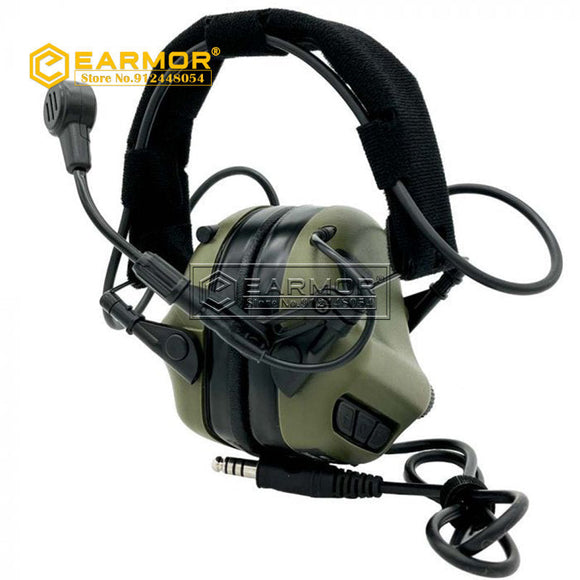 EARMOR M32-Mark3 Black MilPro Military Standard Headset