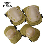 FMA Knee Pads Elbow Pads Set Combat Airsoft Tactical Protective Pads Multicam