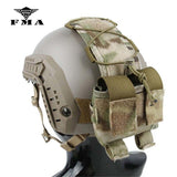 FMA Tactical Helmet Battery Pouch Multicam Accessory Pouch for Combat Helmet