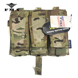 FMA M4 Triad Magazine Pouch Multicam for Tactical Vest AVS JPC Vest Molle Front Panel