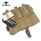FMA MP7 Quadruple Magazine Pouch Molle 500D Cordura for Tactical Vest AVS JPC2.0 Vest