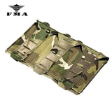 FMA Multicam Triple Stackable Tenspeed M4 Mag Pouch Molle Magazine Pouch