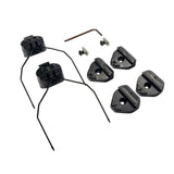 EARMOR HeadSet MTEK / PULX Rails Adapter Attachment Kit for MTEK / PULX Helmet Rail Adapter