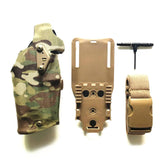 FMA Glock17 Pistol Tactical Holster X300 Light-Compatible for Glock17 / Glock18 Holster