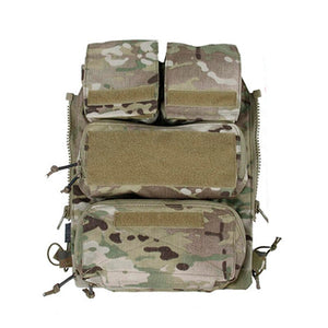 FMA Tactical Vest Zipper Pouch Bags Multicam Limited Edition for Tactical Vest 16-19 AVS JPC2.0 CPC
